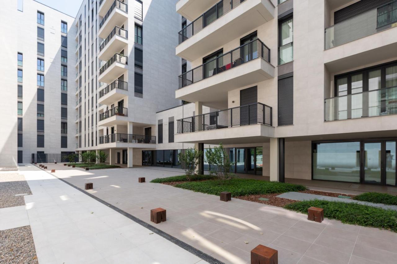 Ferienwohnung Cozy Flat With Parking Mailand Exterior foto