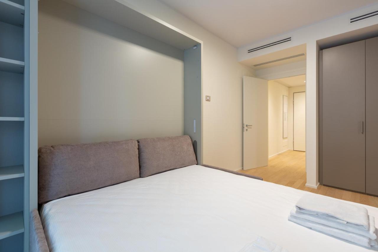Ferienwohnung Cozy Flat With Parking Mailand Exterior foto